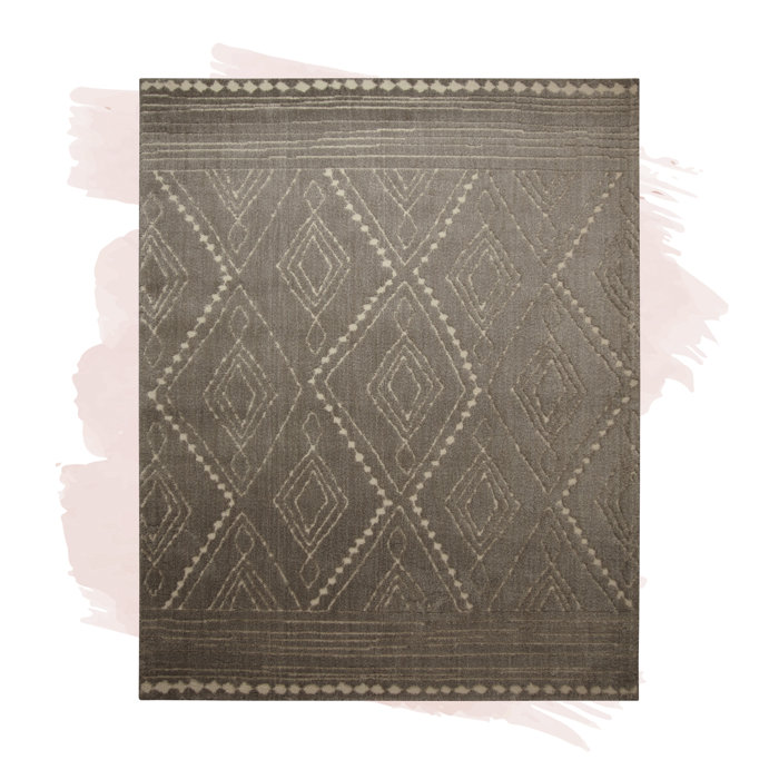 Corrigan Studio® Sullivan Geometric Gray Area Rug & Reviews Wayfair